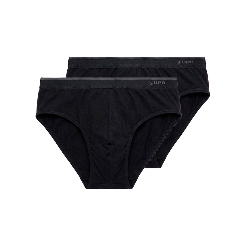Kit com 2 Cuecas Slip Lupo 485-003 em Oferta na Shopee