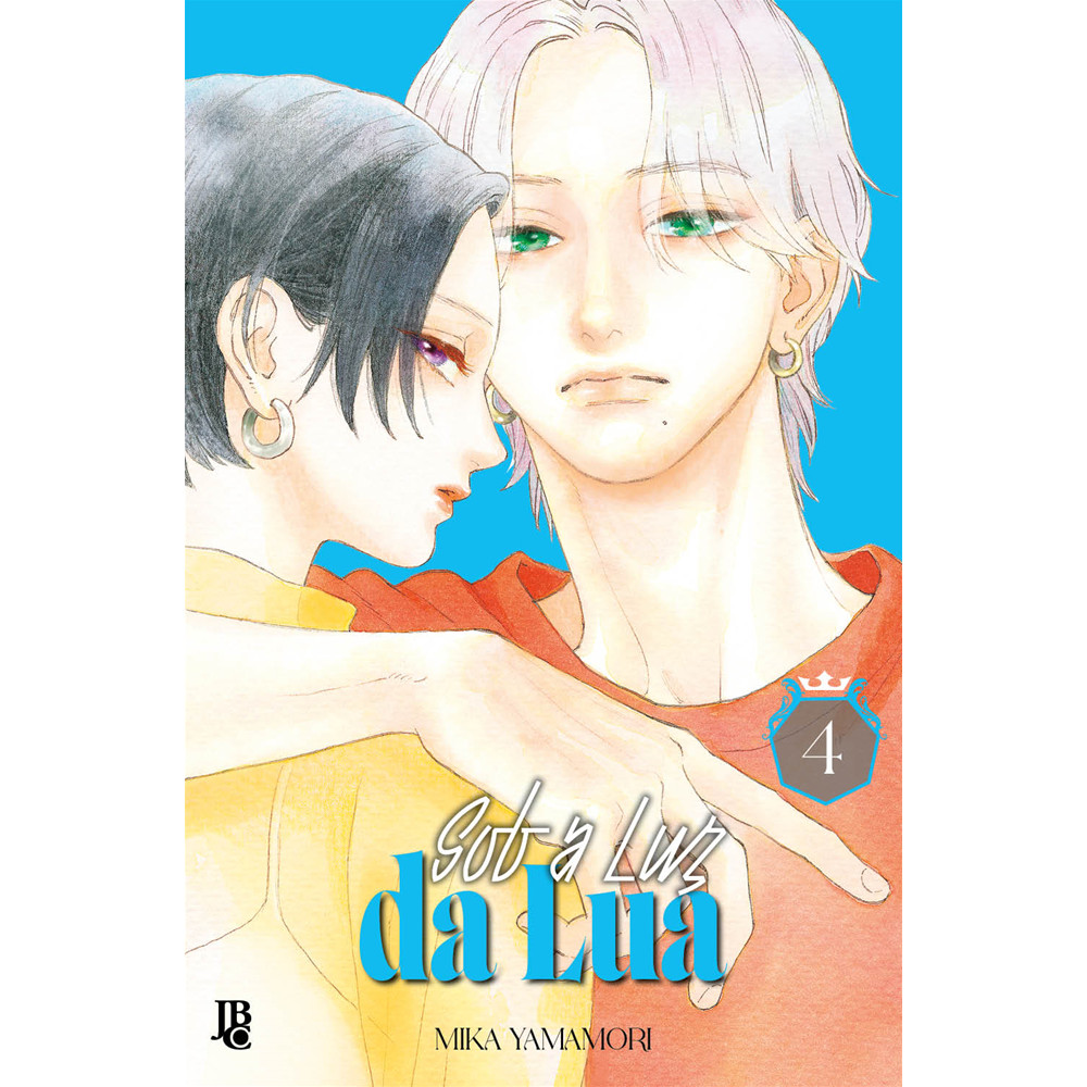 Capa do livro Mangá - Sob a Luz da Lua Vol. 04 - por Mika Yamamori - Editora JBC