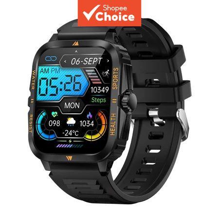 Smartwatch Um Esportivo Com Bateria De Longa Duração De 30 Dias Conexão Bluetooth À Prova D'água