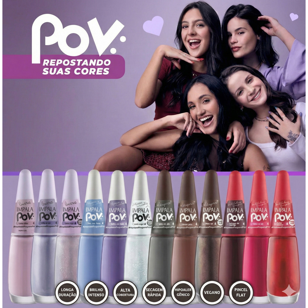 Esmalte Impala Coleção POV