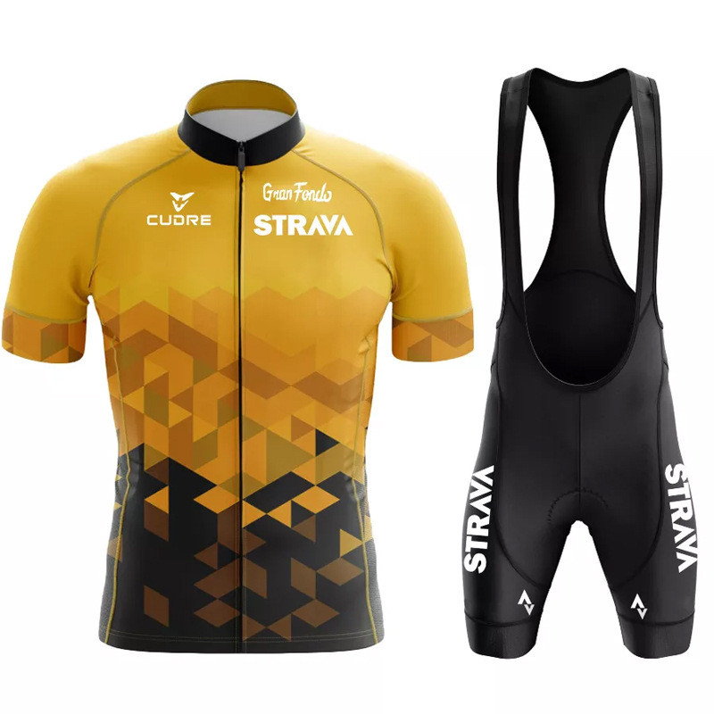 12241 camisa de ciclismo Strava Tour de frança bicicleta terno de manga curta transpiração absorção de umidade evento ca