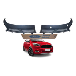 Par Grade Moldura Churrasqueira Parabrisa Ford Ka 2014/2021