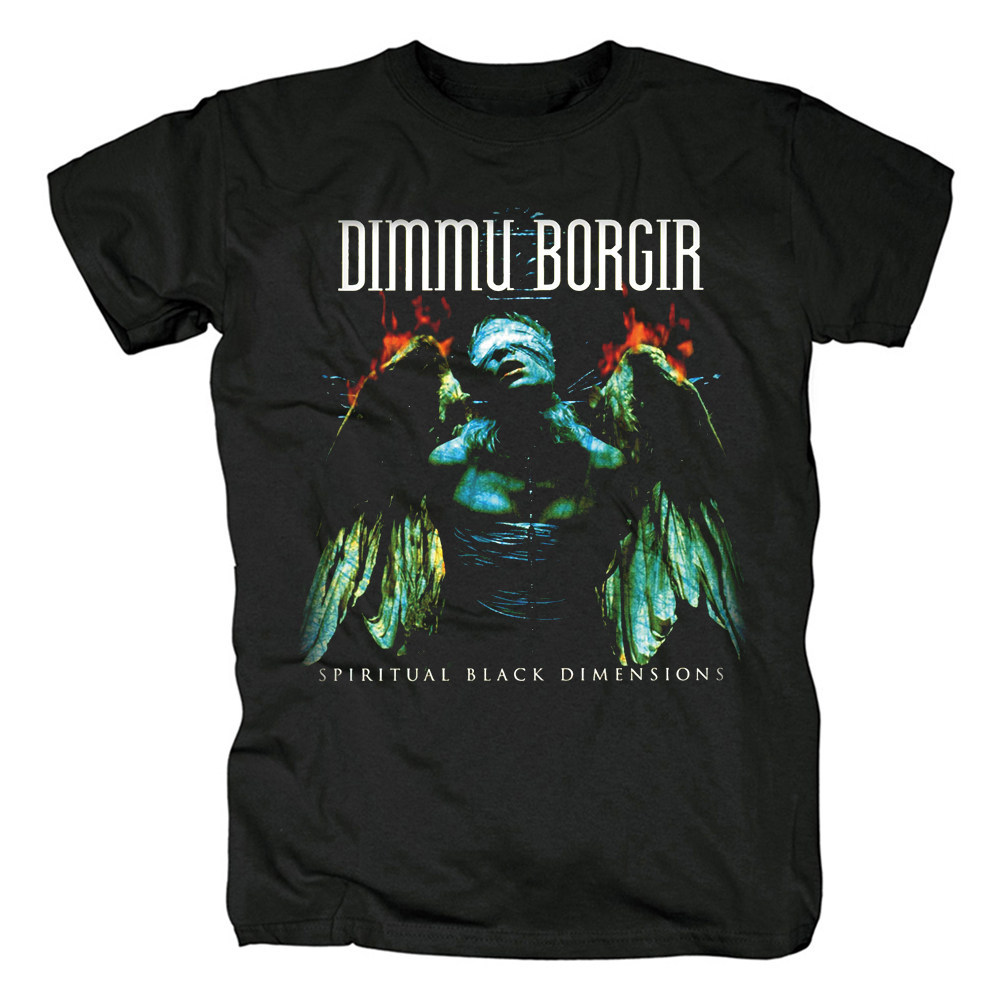Music.Soul Camiseta Unissex Dimmu Borgir Sinfônico Black Metal Estampado Algodão Poderoso Estiloso Confortável