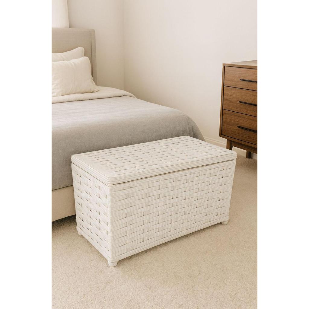 Baú Horizontal Cesto Organizador P/ Brinquedos 45lts 60x30x30 FIBRA SINTÉTICA em Oferta na Shopee