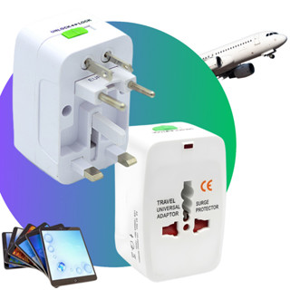 Adaptador Tomada Universal Internacional Tudo Em Um Para Viagens Exterior Europa Usa Argentina em Oferta na Shopee