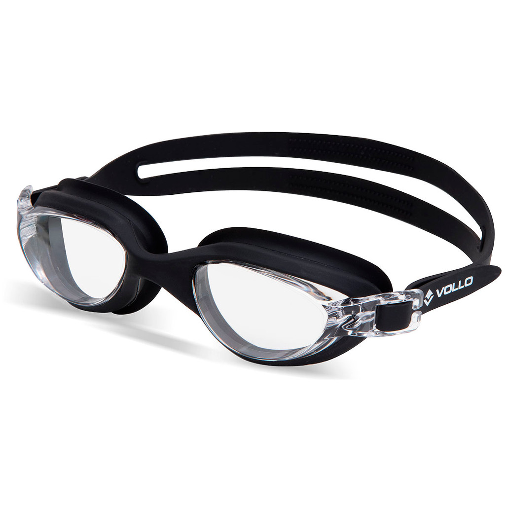 Óculos de Natação Piscina Adulto Wide Vision Proteção UV Anti-fog Vollo em Oferta na Shopee