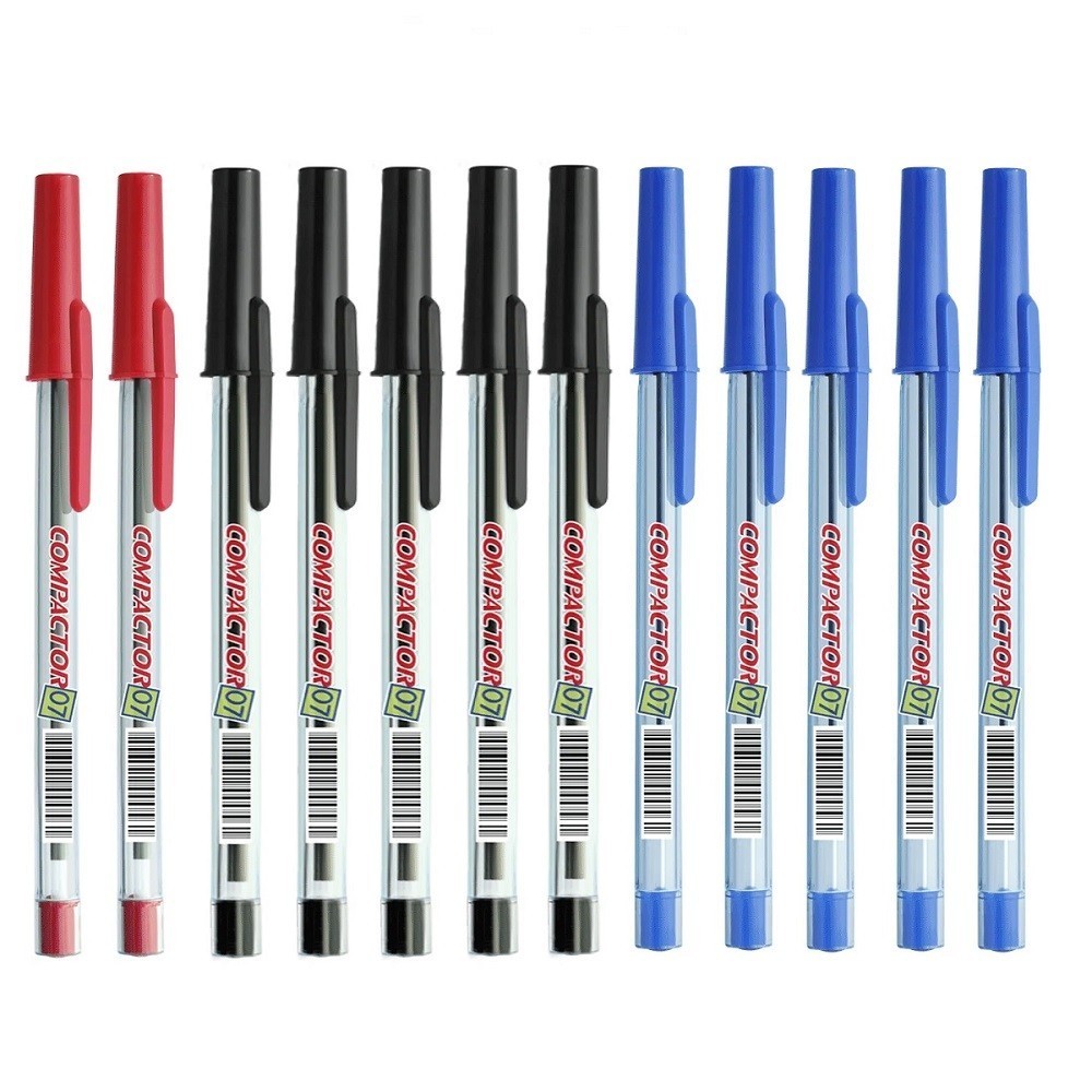 Caneta Compactor 07 ponta fina Kits Diversos em Oferta na Shopee