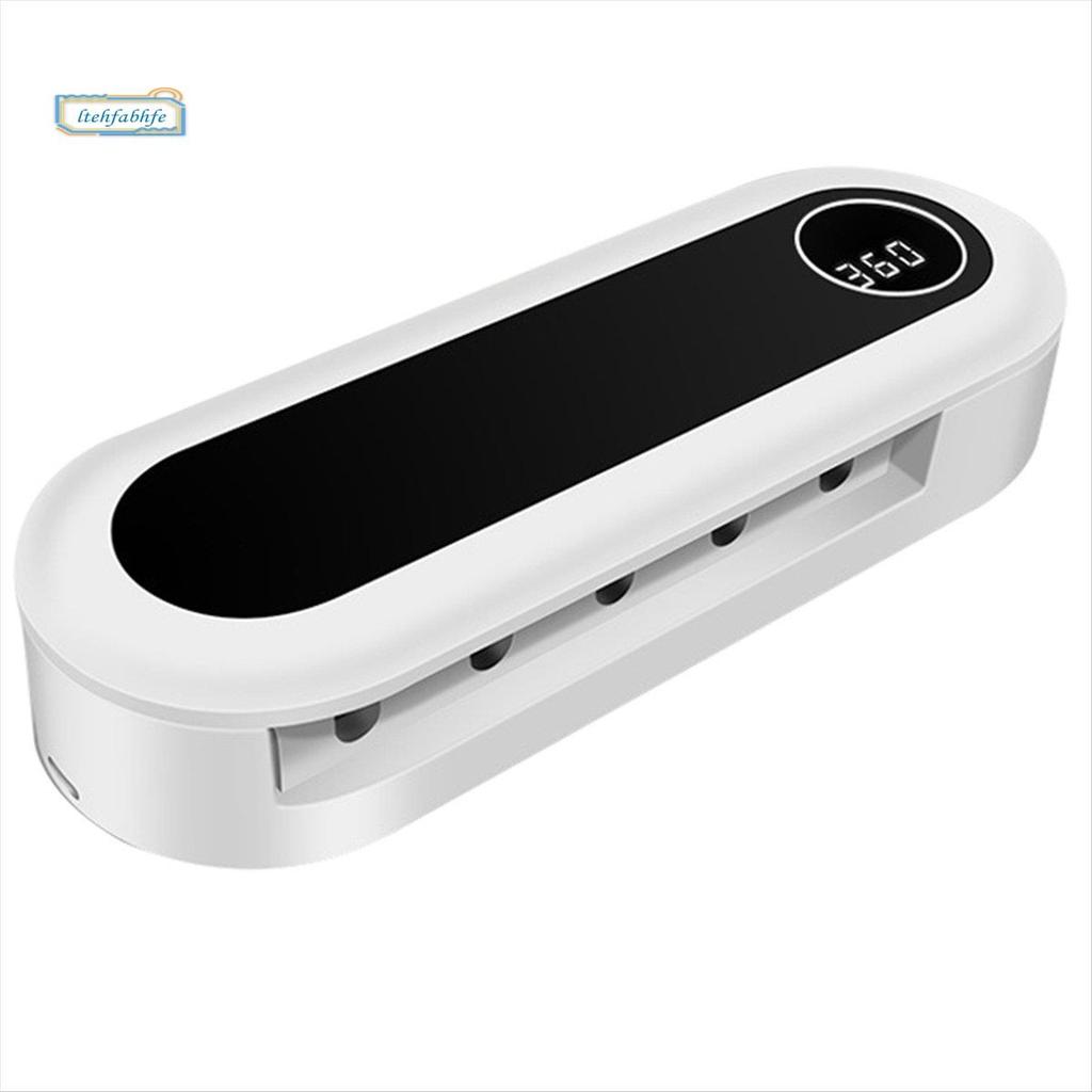 Esterilizador De Escova De Dentes , E Suporte UV , 5 Slots Montado Na Parede Sem Fio