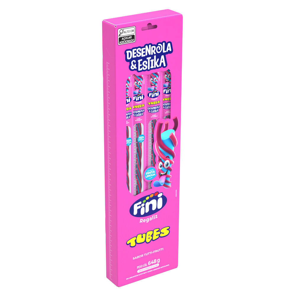 Fini Tubes Desenrola Tutti Fruti 24 unidades de 27g