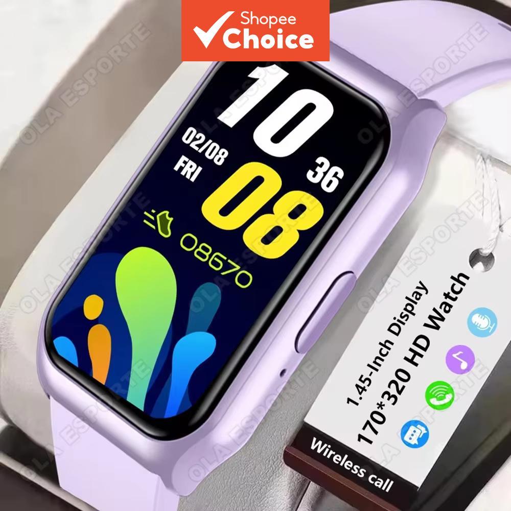 Relógio Inteligente com Tela Touchscreen Completo - Masculino e Feminino, Esportivo, Rastreamento em HD, Chamadas