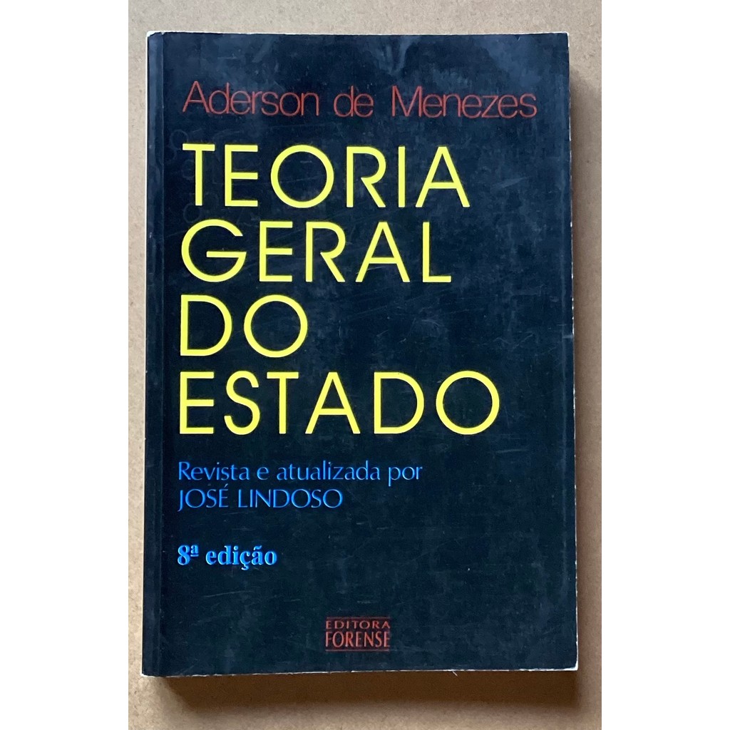 Teoria Geral Do Estado de Aderson De Menezes 7956811