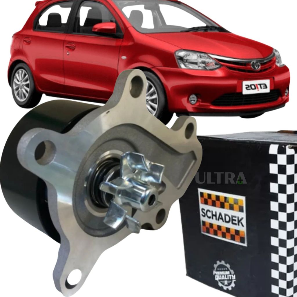 Bomba Água Toyota Etios 1.3 / 1.5 16v - 2012 a 2016 (Schadek 90001743 20.237)