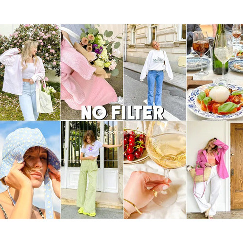 25  Lightroom Preset No Filter Limpo Neutro Natural