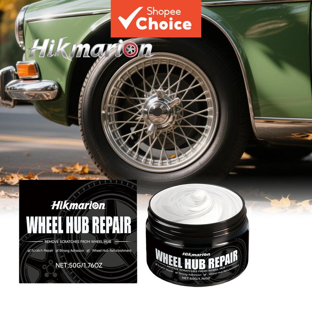  Pasta para Esconder Arranhões em Rodas de Liga 50g - Disfarça Marcas e Restaura o Brilho aos Aros, Atualizada