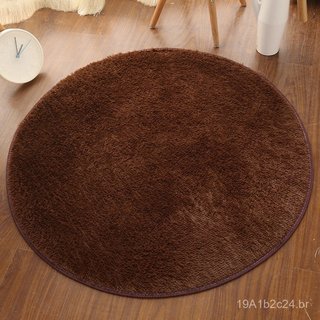 Tapete de lã de seda, tapete redondo, tapete de chão, tapete para sala de estar e quarto, tapete de cabeceira, tapete pa
