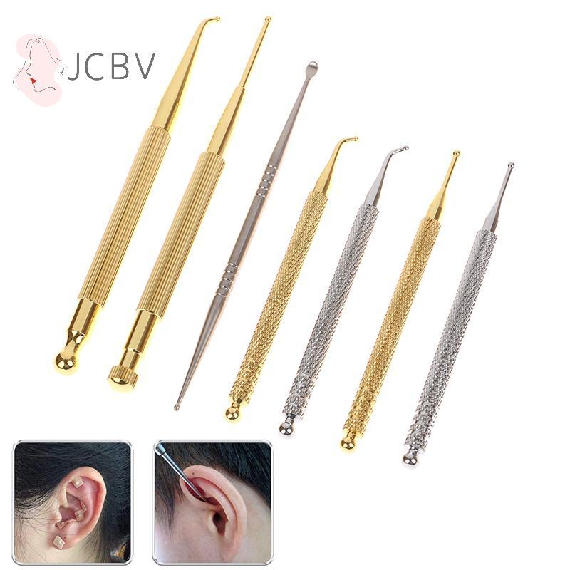 [JCBV] 1 Pcs Sonda De Ponto De Acupuntura Caneta Auricular De Aço Inoxidável Beleza Orelha Zona Reflexa Massagem Detecçã