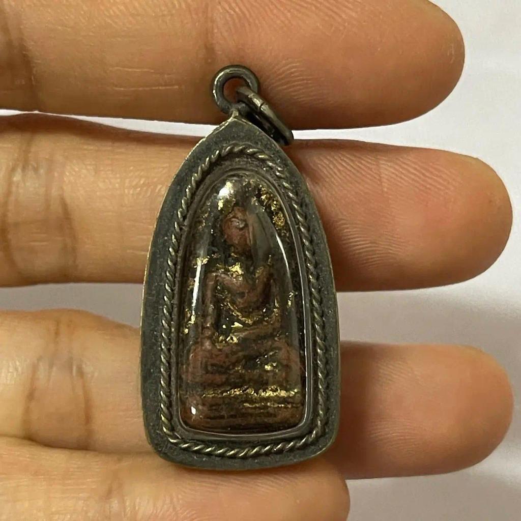 รูปสินค้า จี้พระเครื่อง พระรอดลำพูล เครื่องรางเสริมดวง