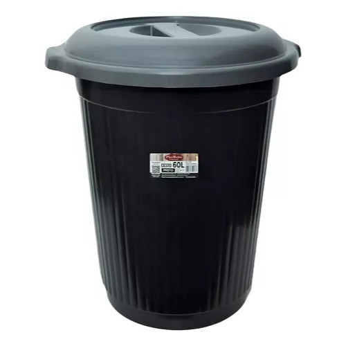 Cesto Lixeira Grande 60L Plástico Reforçado Redondo Multiuso em Oferta na Shopee
