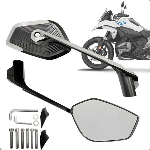 Par Retrovisor Mod Bmw R 1250 Gs R 1300 Rosca Honda E Yamaha