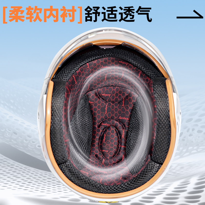 Capacete de veículo elétrico para motocicleta, feminino, 2026, novo estilo, inverno, quente, quatro estações, Universal, — imagem 2 de 2