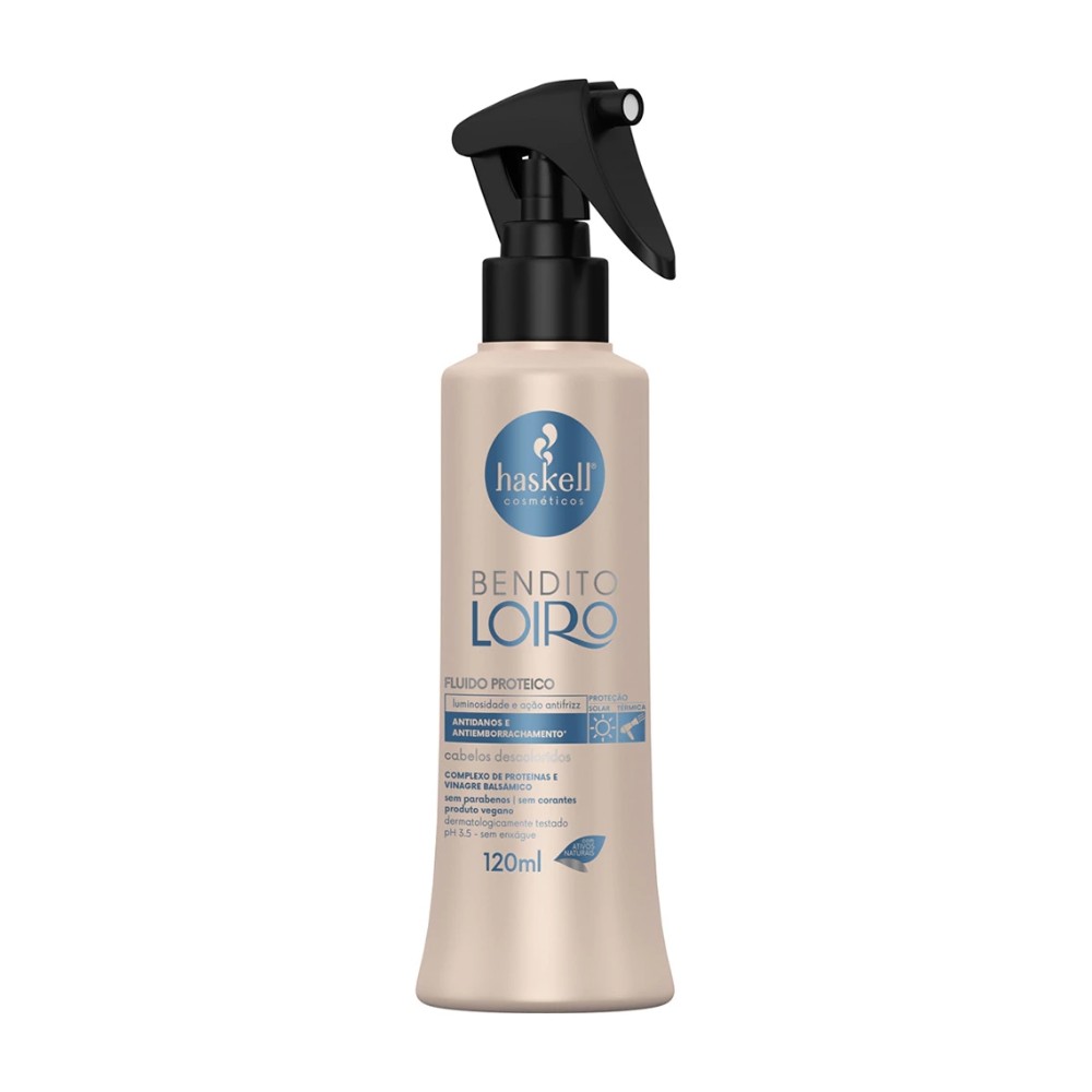 Fluido Proteico Bendito Loiro 120ml Haskell