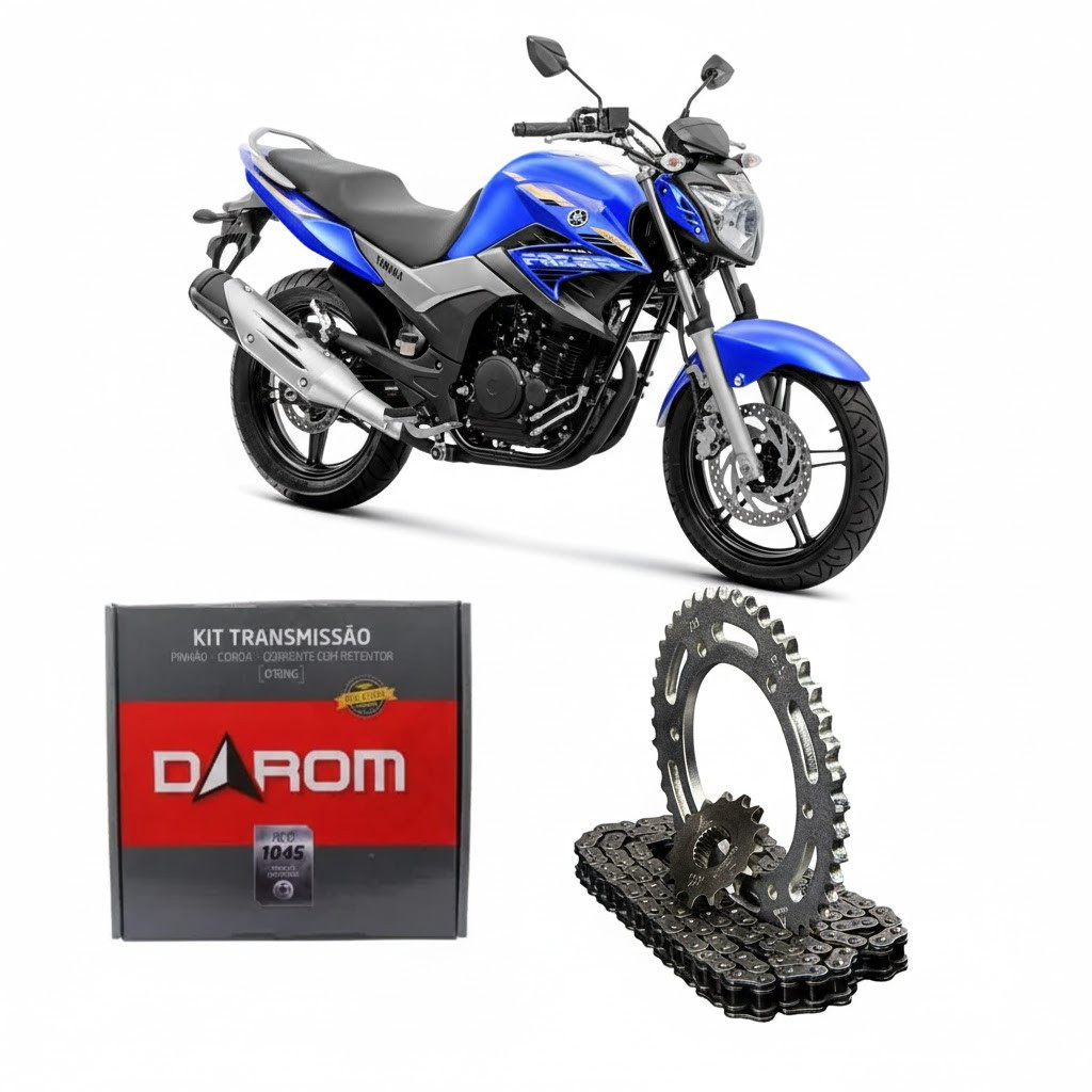 Kit Relação c/ Retentor FAZER250 06-16 DAROM