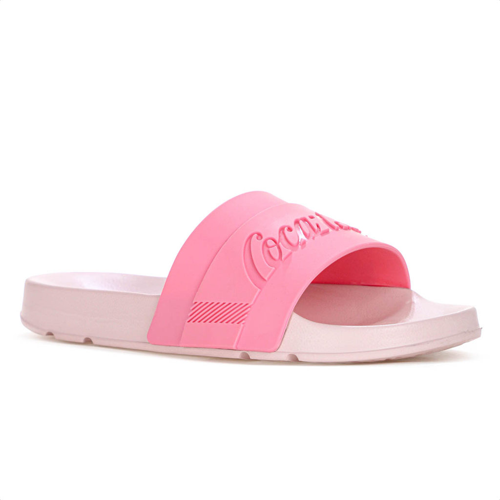 Chinelo Coca Cola Slide Injetado Rosa - Feminino em Oferta na Shopee