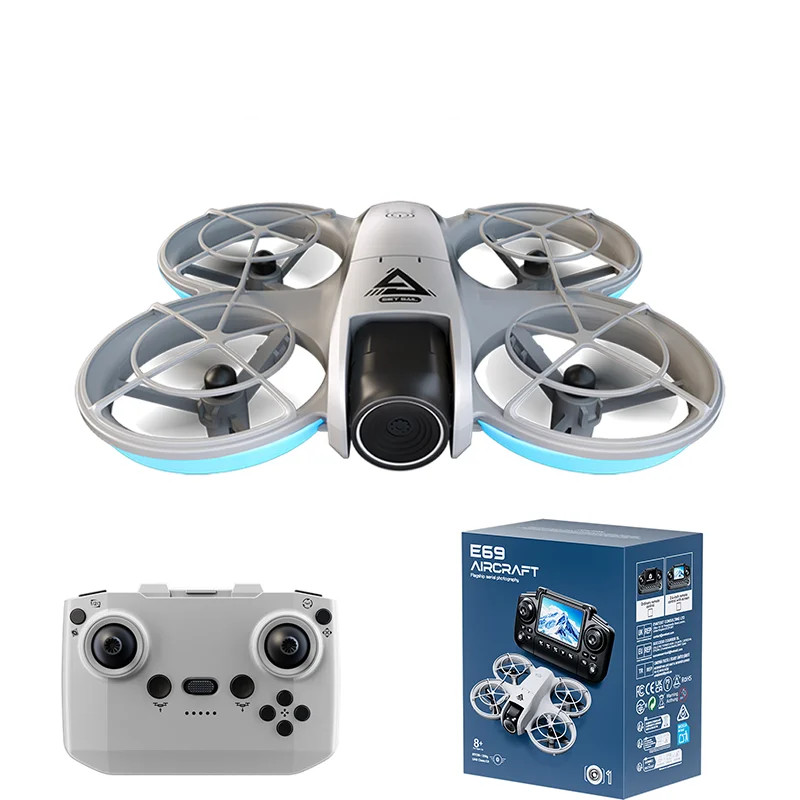Drone E69 Com Câmera Dupla, Wi-Fi – 1 Bateria