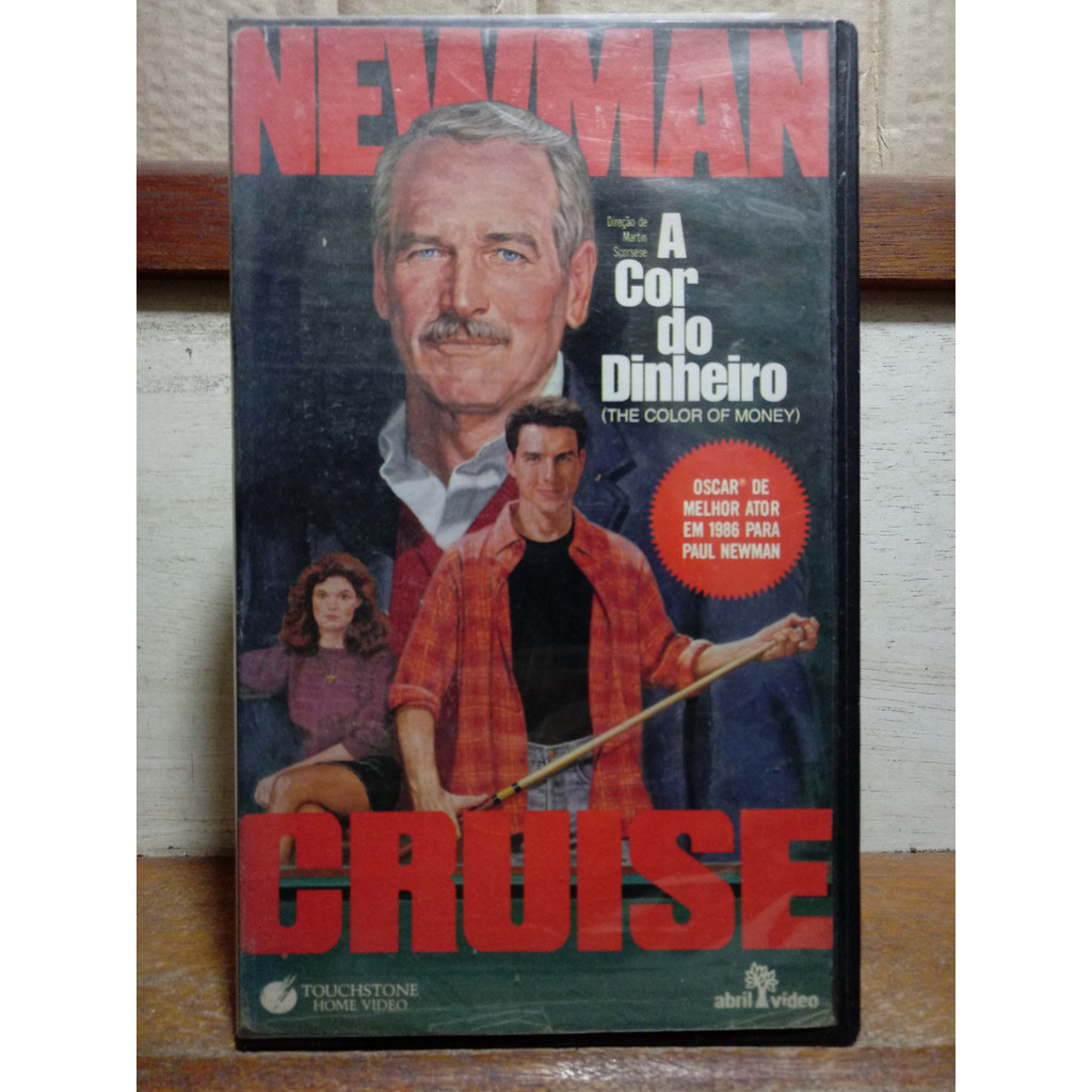 Vhs A Cor Do Dinheiro - Paul Newman - Tom Cruise