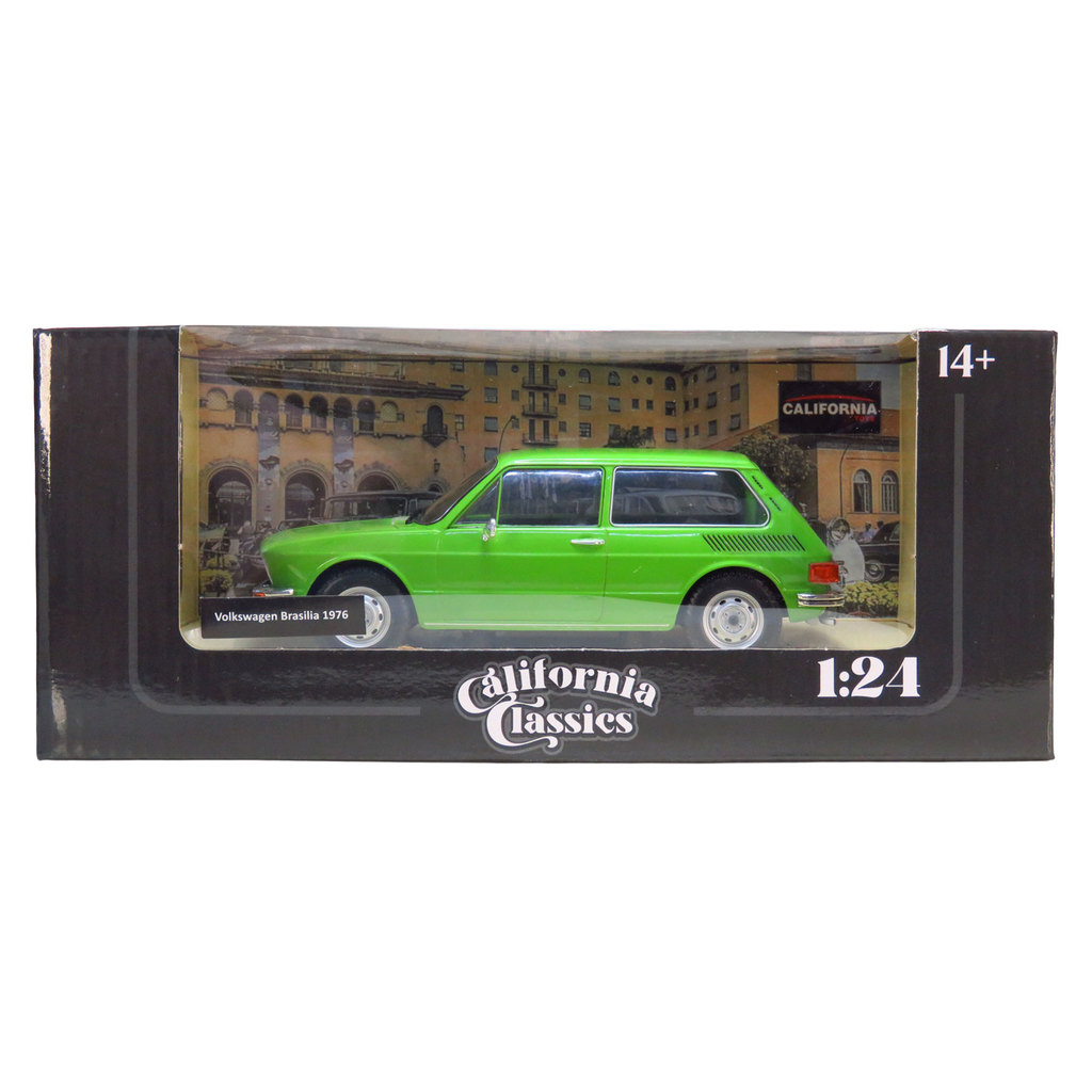 1976 Volkswagen Brasília Verde - California Classics - 1/24 - California Toys