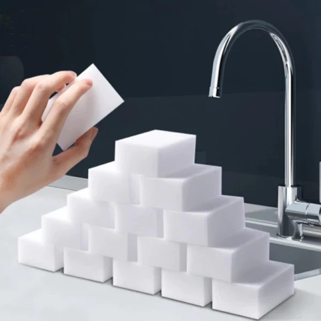 Esponja Mágicas Macias Brancas Diversas Utilidades Remove Varias Sujeiras