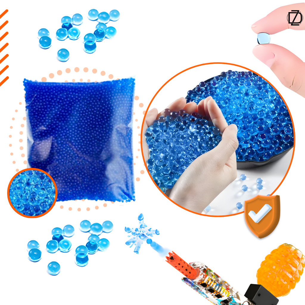 Kit Bolinhas De Gel para Arminha Orbeez Cresce Na Água de munição lançador 7-8mm em Oferta na Shopee