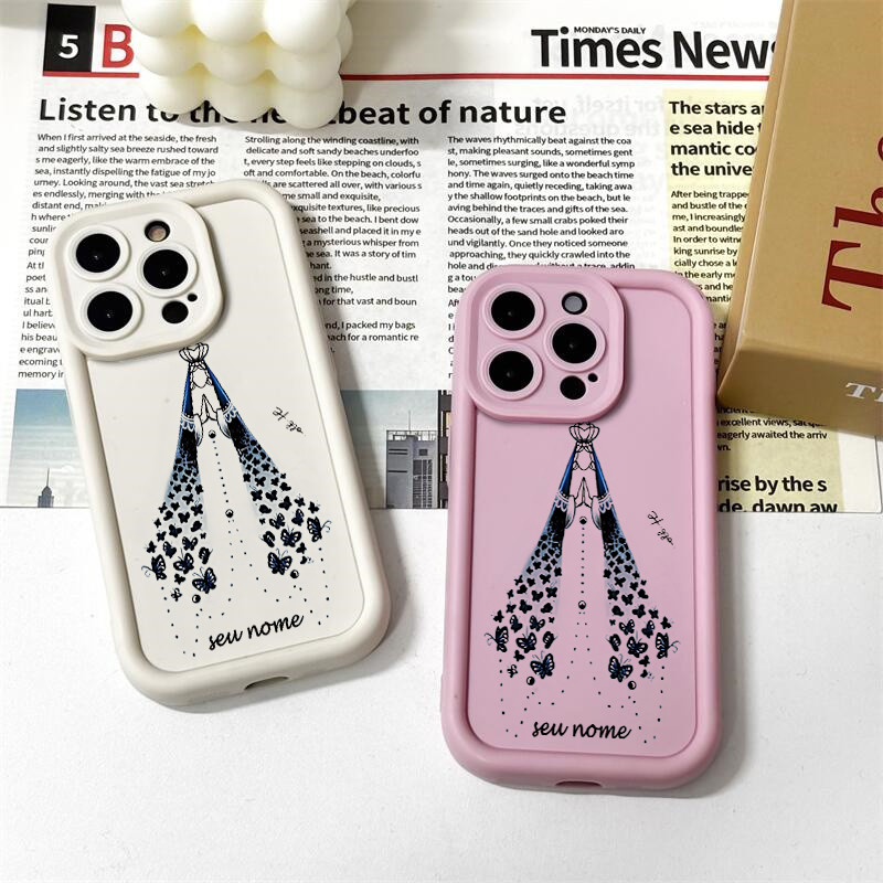 Capinha celular personalizada Nossa Senhora Aparecida para Samsung Galaxy  A54 A54 A52 A03 A14 A15 A05 A35 A32 A23 Capa
