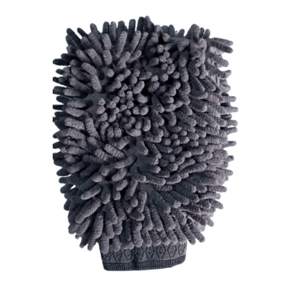 VILUSTRO LUVA LAVAGEM MICROFIBRA CINZA CHENILE em Oferta na Shopee