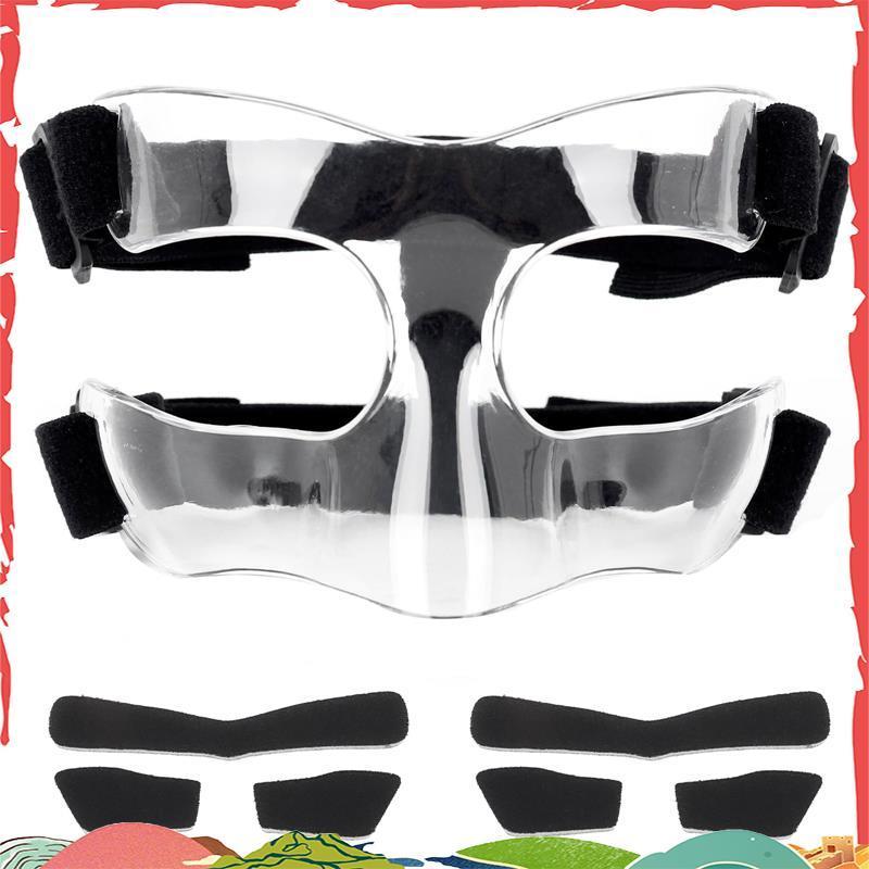 Protetor Facial Esportivo Ajustável Para Proteção Do Nariz , De Acolchoado Quebrado