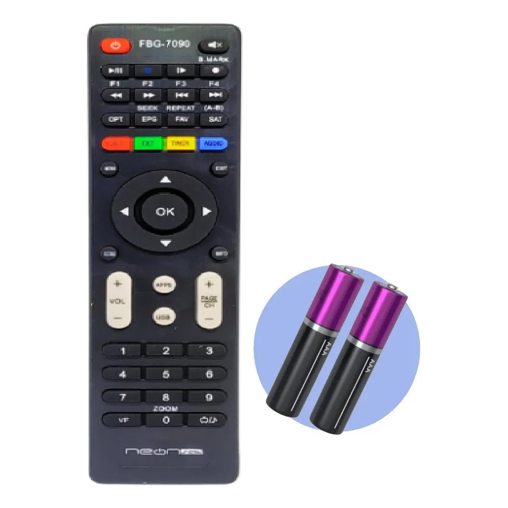 Controle Remoto Compatível Com Modelo Fbg-7090