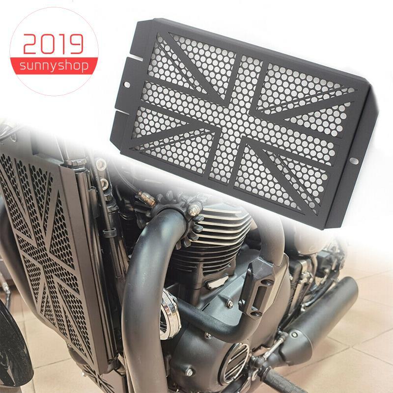 [Bestseller S] Tampa Da Grade De Proteção Do Radiador Motocicleta Para Bonneville T100 T120 Street Scrambler