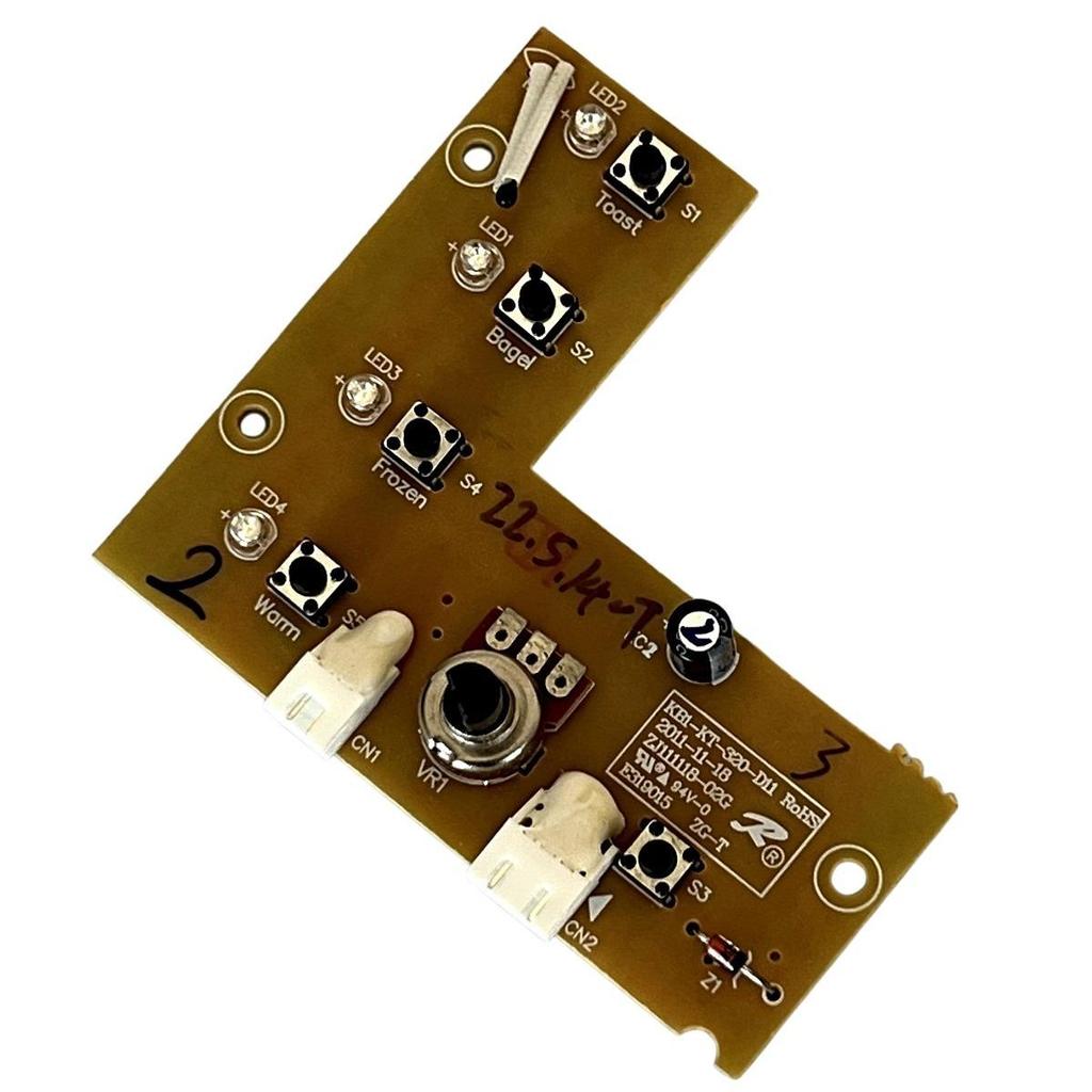 Placa De Controle 127V Da Torradeira Oster TSSTJC5BBK R28240