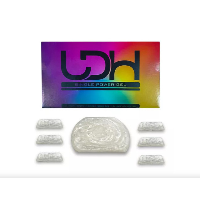 Kit Single Power Gel + 6 Muff Gel Abafador De Bateria Branco