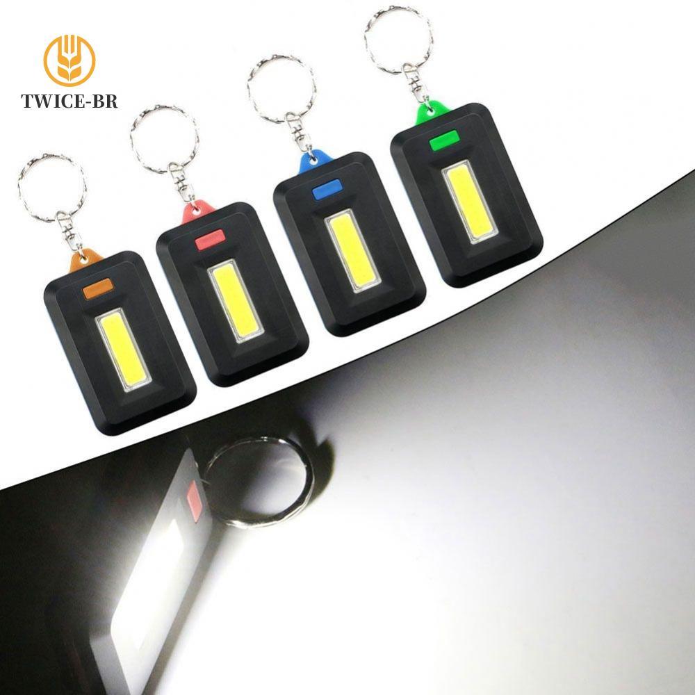 Chaveiro De Lanterna LED Portátil Para Acampamento De Montanhismo Com Iluminação Brilhante