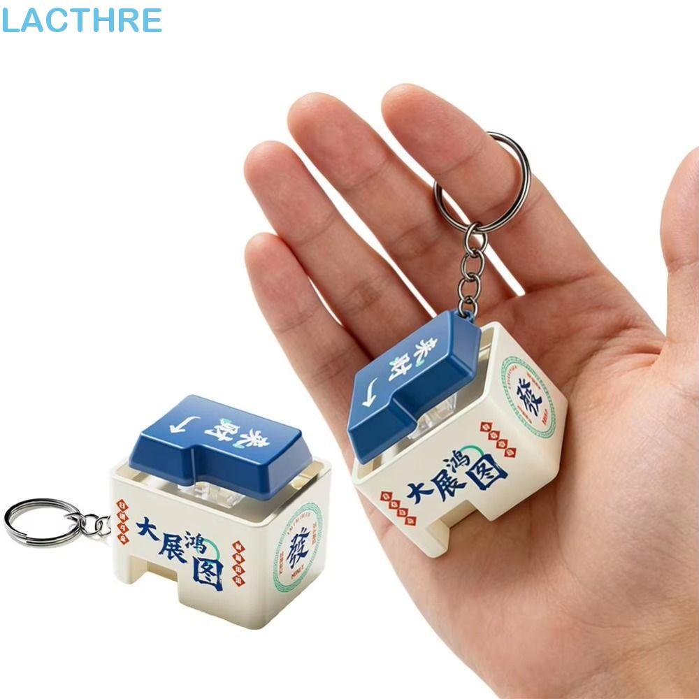 Brinquedo De Inquietação De Teclado LACTHRE , Chaveiro Portátil Com Som Clicky De Chave Iluminada , Mecânica De