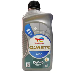 Óleo Lubrificante do Motor Total Quartz 7000 API SN 10W40 Semissintético 1L