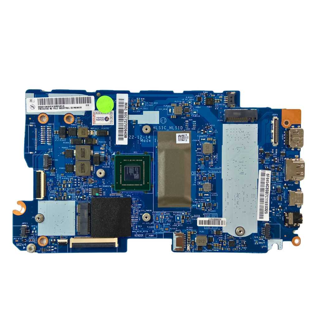 Placa Mãe Lenovo Ideapad 1 LA-L502P AMD RYZEN 5 7520U