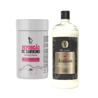 Kit Acidificante Capilar 1L + Máscara Reposição de Carbono 900g Lord Cosméticos em Oferta na Shopee