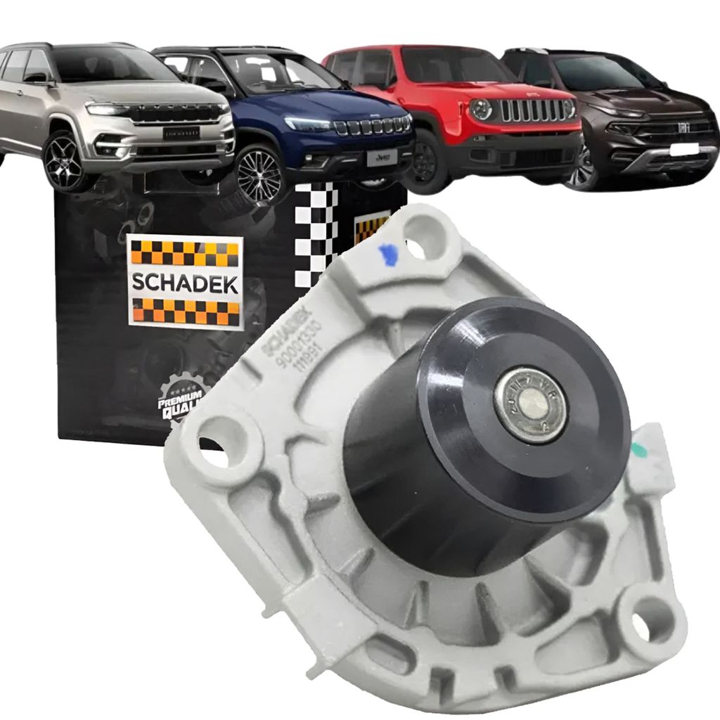 Bomba Água para Fiat Toro / Jeep Compass / Renegade / Commander - RAM Rampage 2.0 16V Diesel - Multijet (Schadek 20.274