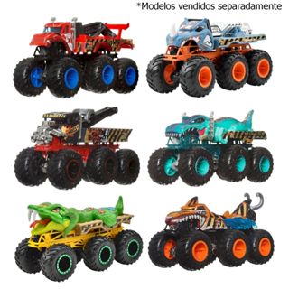 Monster Trucks Big Rigs - Caminhão Reboque - 1/64 - Hot Wheels - Mattel em Oferta na Shopee