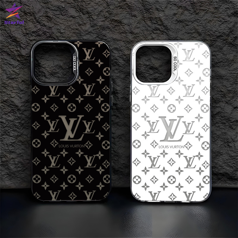 Capa Para Motorola MOTO G84 G54 G64 G54Power G14 G22 G24 C04 Preto Branco LV Luxo Fosco Starful em Oferta na Shopee