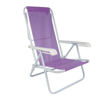 Cadeira De Praia Piscina Reclinável 8 Posições Sannet Mor em Oferta na Shopee