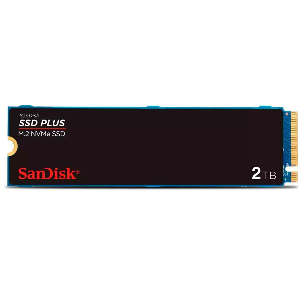 SSD Sandisk Plus 2TB M.2 2280 NVMe 3200MB/s SDSSDA3N-2T00-G2