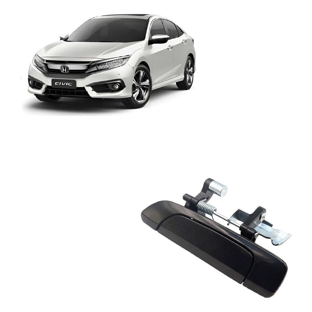 Maçaneta Externa Traseira Honda Civic 2001/2006 Esquerda